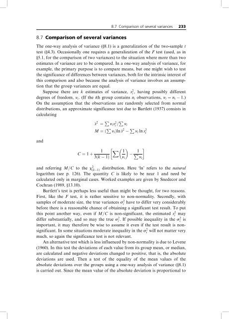 Statistical Methods in Medical Research 4ed