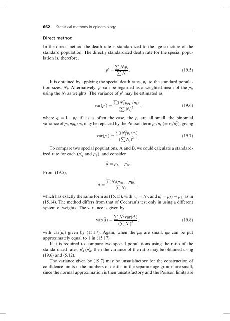 Statistical Methods in Medical Research 4ed