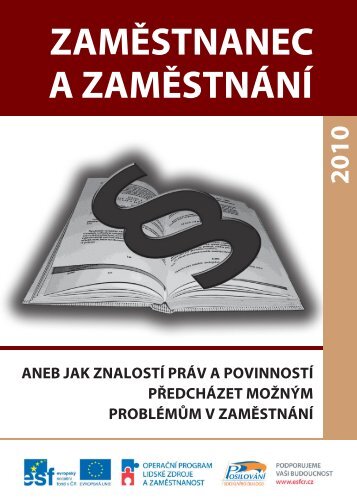 Informační brožura č. 2 - Zaměstnanec a zaměstnání