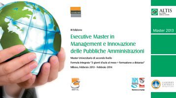 brochure ALTIS MIPA 2013.indd - Altis - Università Cattolica del ...