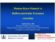 Damus-Kaye-Stanzel vs Bulboventricular Foramen resection