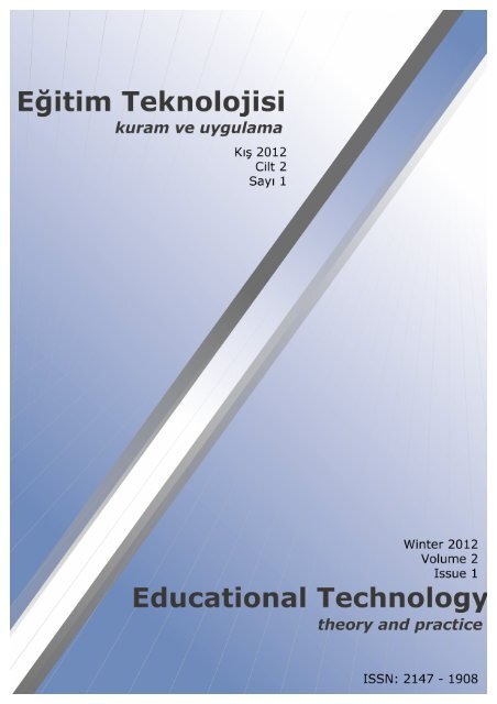 Öğretim Sistemleri Geliştirilmesi Sürecine Bir Bakış (19-35) - Eğitim ...