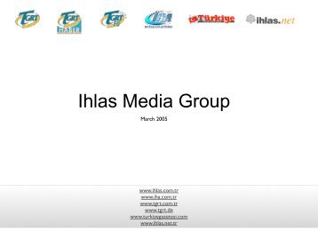 Ihlas Media Group - İhlas Holding