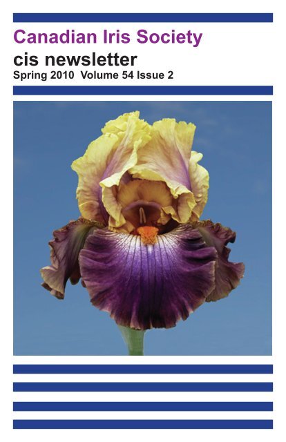 Canadian Iris Society cis newsletter - e-clipse technologies inc.