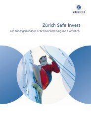 Zürich Safe Invest – Innovation und Sicherheit.