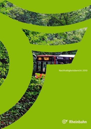 Nachhaltigkeitsbericht 2010 - Rheinbahn