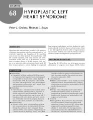 Chapter 68 Hypoplastic Left Heart Syndrome - TSDA