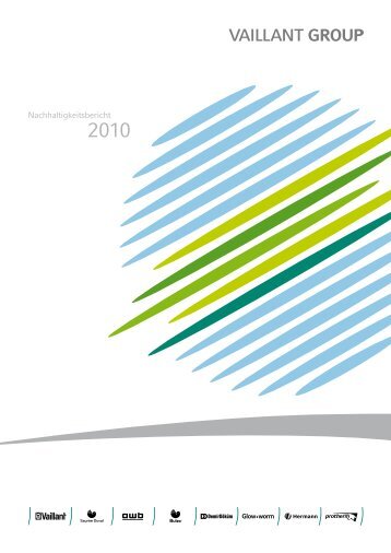 Nachhaltigkeitsbericht 2010 - Vaillant