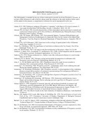 BIBLIOGRAPHY FOR Phragmites australis - Center for Coastal ...