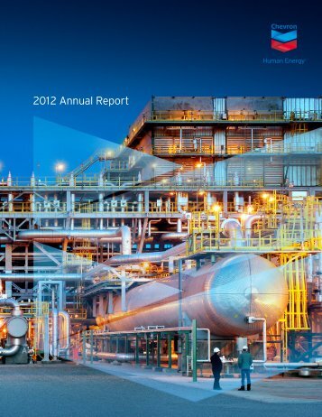 Annual Report 2012 Chevron