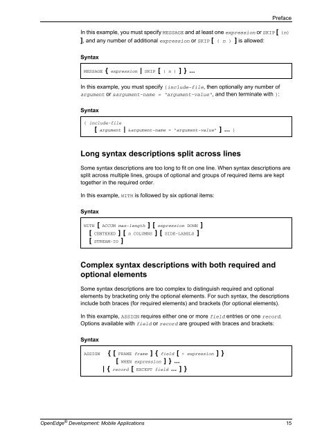 OpenEdge Development: Mobile Applications - Product ...