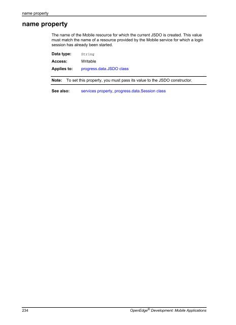 OpenEdge Development: Mobile Applications - Product ...