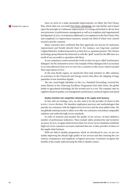 Annual Report 2012 pdf (5 MB) - Deutsche Post DHL