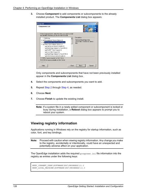 OpenEdge Getting Started: Installation and Configuration - Product ...