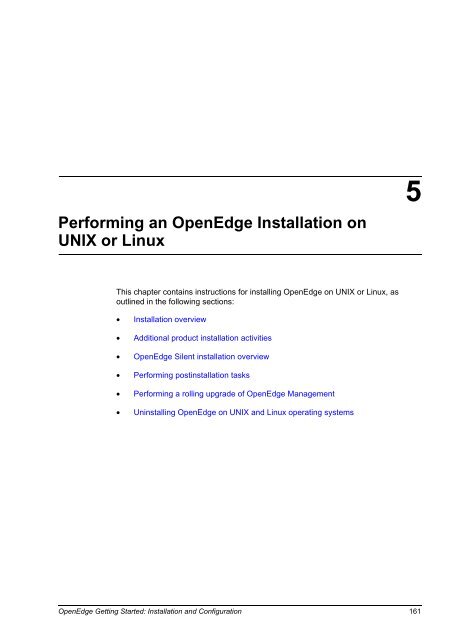 OpenEdge Getting Started: Installation and Configuration - Product ...