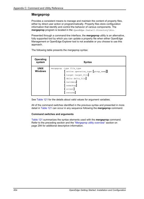 OpenEdge Getting Started: Installation and Configuration - Product ...