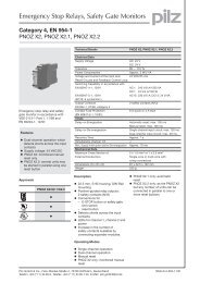 Emergency Stop Relays, Safety Gate Monitors - ELTRON