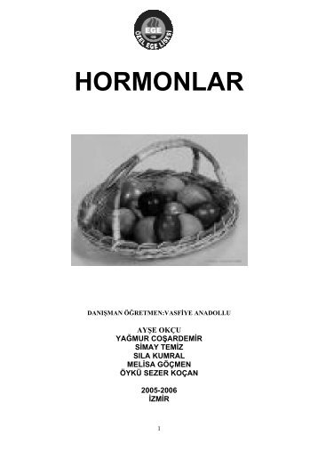 HORMONLAR - Özel Ege Lisesi