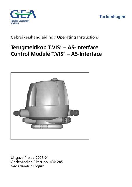 Terugmeldkop T.VIS – AS-Interface Control Module T ... - ExtraNet