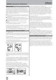 ARGUS movement detectors - Merten