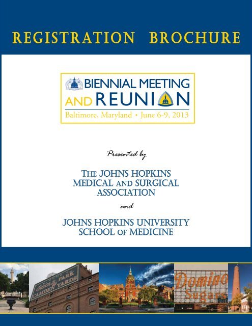 2013 Biennial brochure - Johns Hopkins Medical Institutions