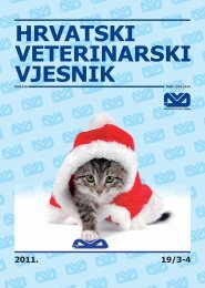 Hrvatski veterinarski vjesnik 19-3/4 - Hrvatska Veterinarska Komora