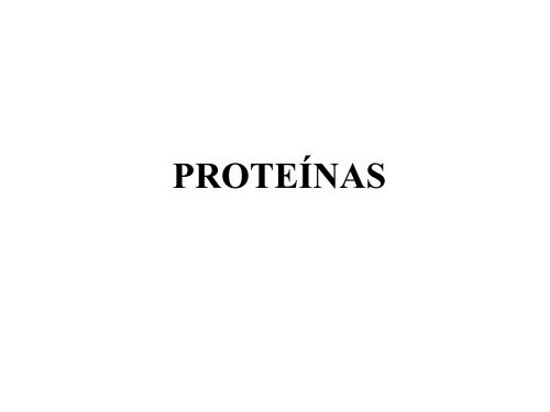 Estructura primaria de las proteínas