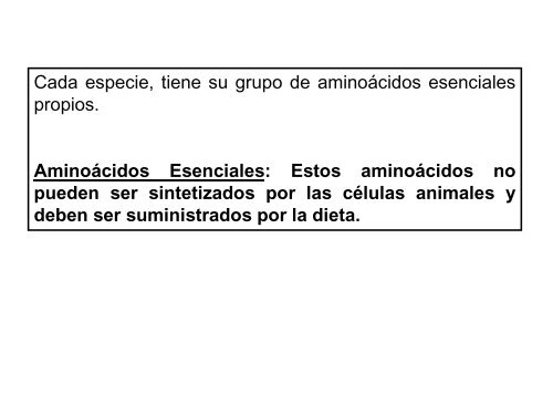 Estructura primaria de las proteínas