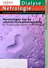 Dialyse & Nefrologie Magazine - Landelijke Vereniging Dialyse en ...