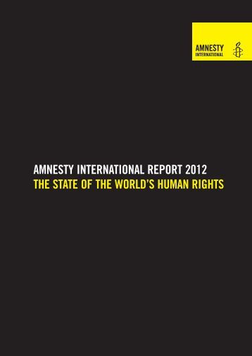 Amnesty international report 2009 movies