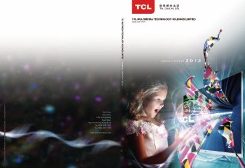 annual report 2012 annual report 2012 - TCL Electronics, Ltd.