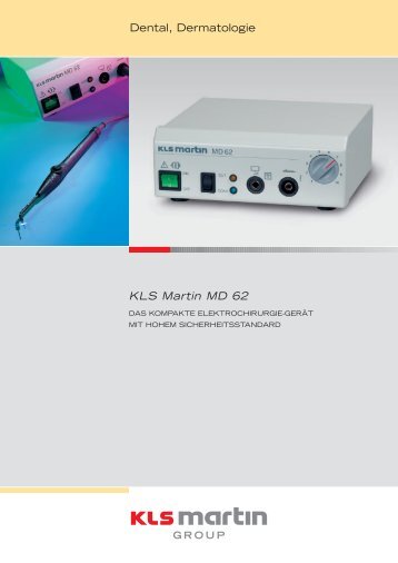 Dental, Dermatologie KLS Martin MD 62 - Pharmador