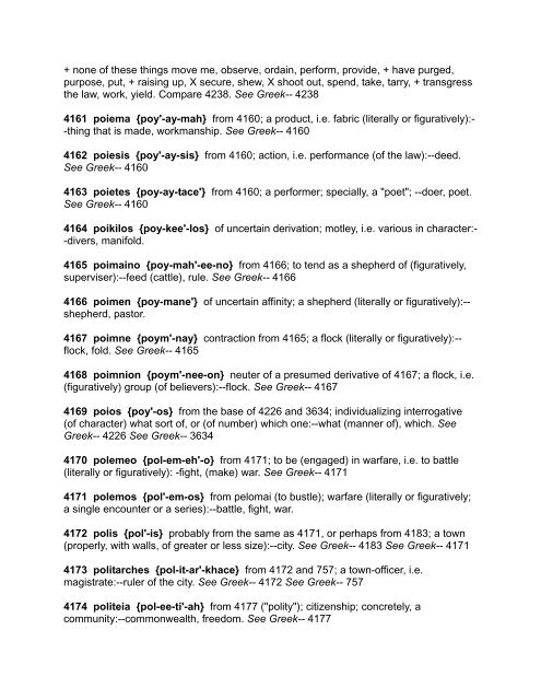 Strong's Exhaustive Concordance - Christian Classic Reprints