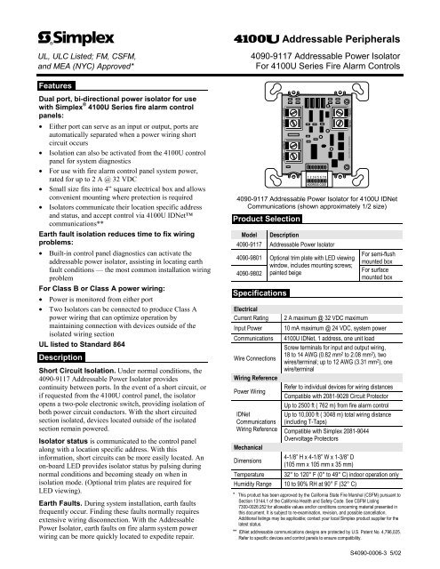25+ Simplex 4100U Wiring Diagram : Diagram Based Simplex Controller