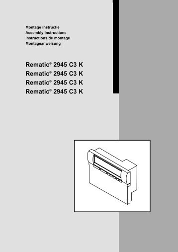 Rematic® 2945 C3 K Rematic® 2945 C3 K Rematic® 2945 ... - Thema