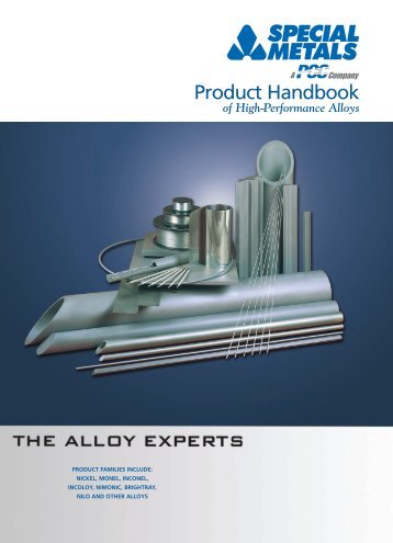 Product Handbook of High-Performance Alloys - Ta Chen ...