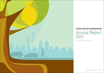 Annual Report 2012 - Toyota