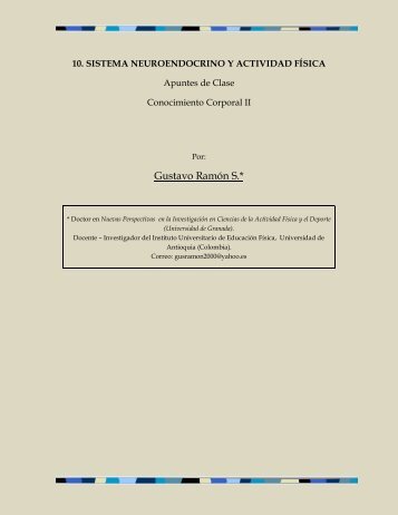 Sistema neuroendocrino y actividad física - VIREF - Biblioteca ...