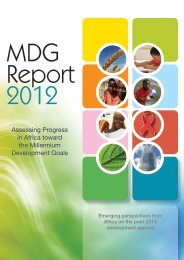 MDG Report 2012 - United Nations Development Programme