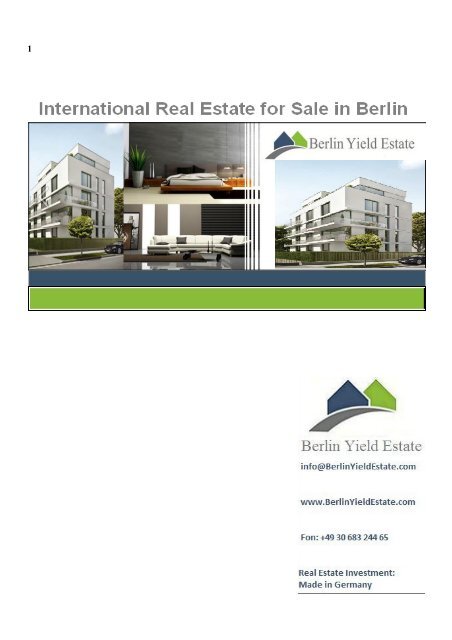 Content. - Berlin Real Estate