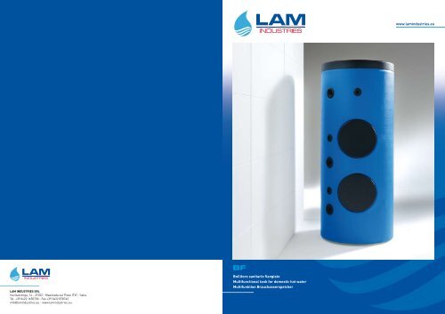 download scheda tecnica - Lam Industries srl