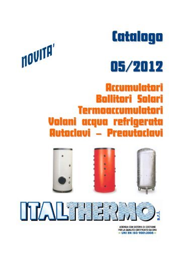 Download Catalogo - ItalThermo srl