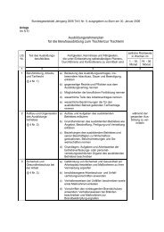 Ausbildungsrahmenplan für die Berufsausbildung zum Tischler/zur ...