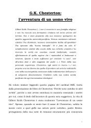 G.K. Chesterton: l'avventura di un uomo vivo - Parrocchia San ...