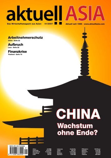 Wachstum ohne Ende? - Aktuell ASIA