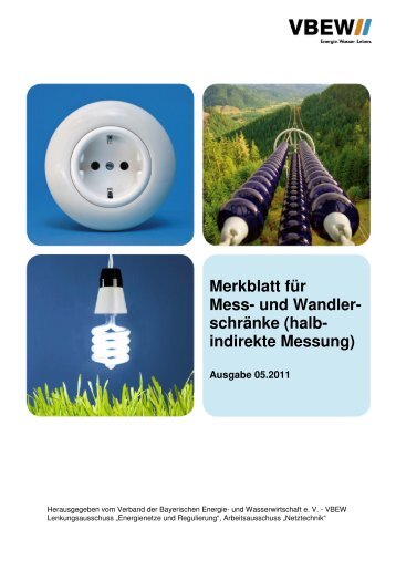 VBEW-Merkblatt für Mess- und Wandlerschränke (PDF) - E.ON Bayern
