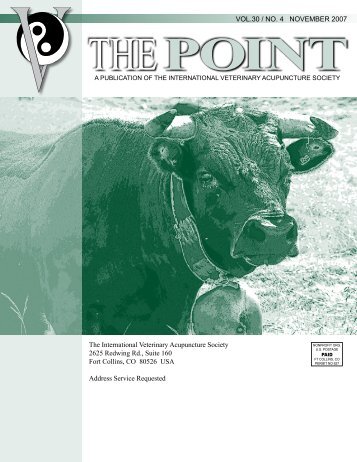 VOL.30 / NO. 4 NOVEMBER 2007 The International Veterinary ...