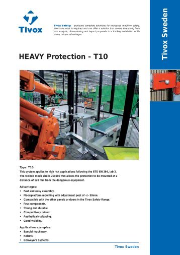 Tivox Sweden HEAVY Protection - T10