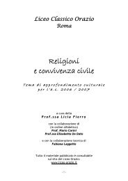 Relazione ReligioniEconvivenzaCivile.pdf - Liceo Ginnasio Statale ...