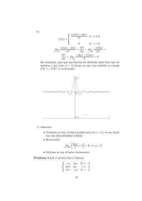 Problemas de Selectividad de Matemáticas II Comunidad de Madrid (Resueltos)